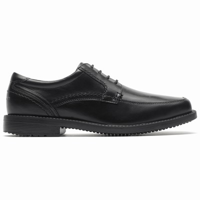 Rockport Style Leader 2 Apron Toe Oxfords Schuhe Herren Schwarz QCK-367210